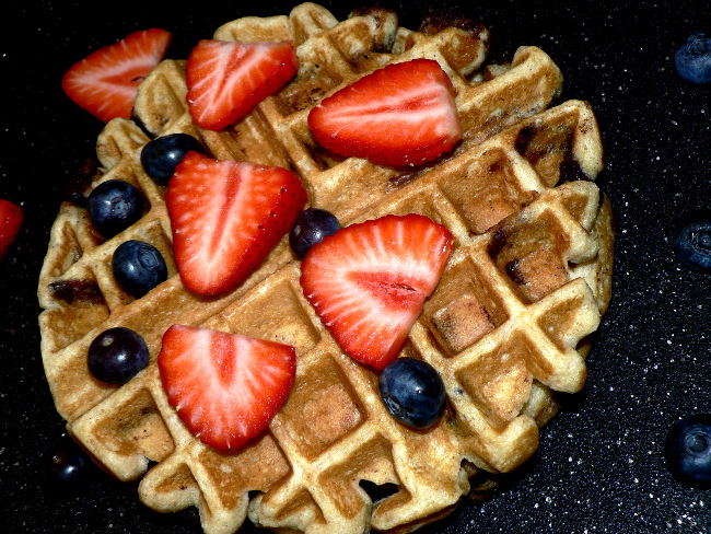 Best Belgian Waffle Recipe ever, a perfect best ever Belgian waffles recipe for Christmas brunch or Easter brunch.