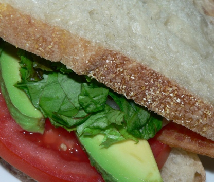 Classic BLT Sandwich With Avocado