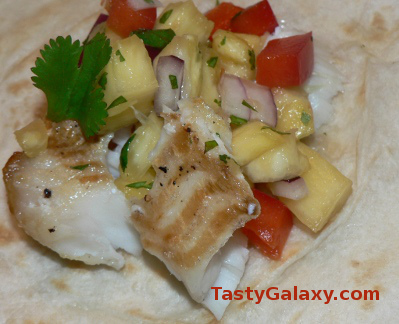 Fish Tacos with Pineapple Salsa