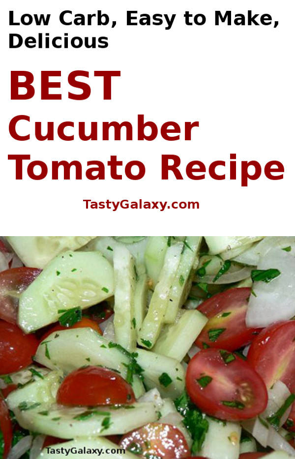 Low Carb Cucumber Tomato Salad, a healthy, keto, gluten-free, delicious cucumber and tomato salad, perfect for dinner or lunch. This simple salad is perfect for a summer cookout or a winter dinner. It is easy to make, vegan, gluten-free and keto. #keto #veganrecipes #vegetarian #vegetables #glutenfree #healthy #lowcarb #veganfood #vegetarianrecipes #healthy #healthyrecipes #healthylifestyle #healthyeating #healthyliving #easyrecipe #salad #cucumber #tomatoes #onion #vinegar