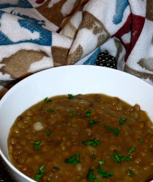 Vegan Instant Pot Recipes, discover how to make vegan Instant Pot Lentil Soup.