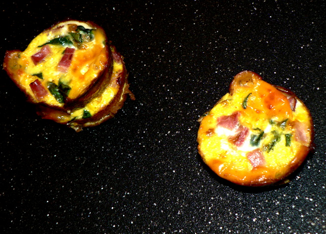 Low carb ham and egg muffins, healthy, delicious gluten-free low carb ham, eggs, spinach and cheese muffins. These muffins are easy to make, and they are very tasty.