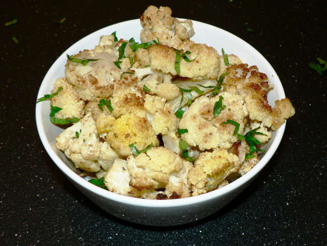 roasted cauliflower