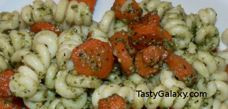 Pasta Recipes With Pesto And Roasted Carrots