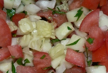 Cucumber Tomato Salad