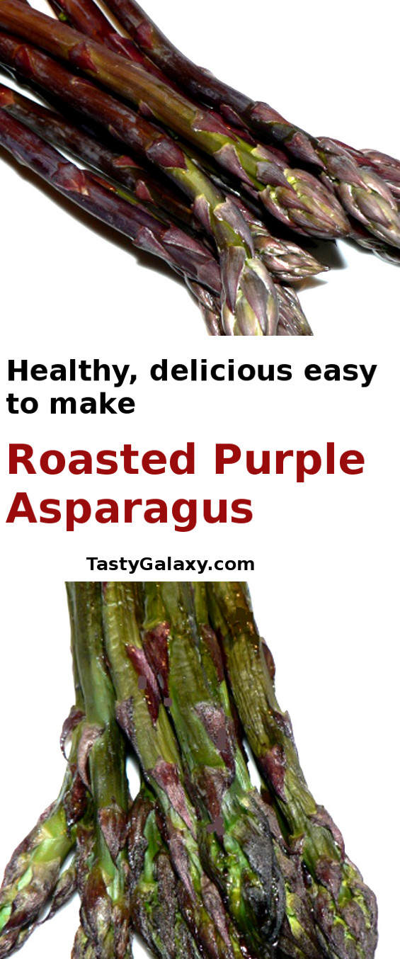 Roasted Purple Asparagus, healthy and delicious purple asparagus recipes #recipe #asparagus #spring #vegan #veganrecipes #vegetarian #vegetables #vegetarianrecipes