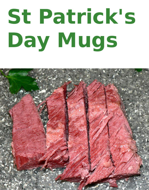 Personalized St Patricks Mugs make a perfect St Patricks Day personalized gifts #mugs #stpatricks