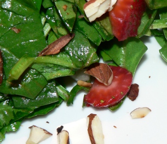 Strawberry Spinach Salad